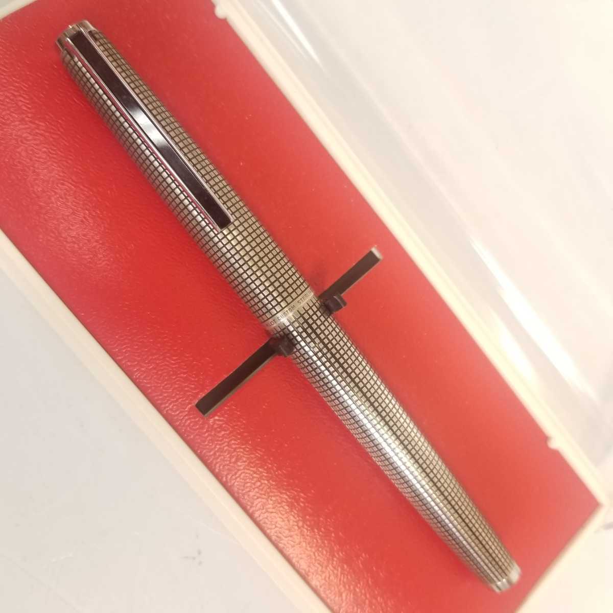 パイロット スターリングシルバー万年筆 ペン先K18/750㉓