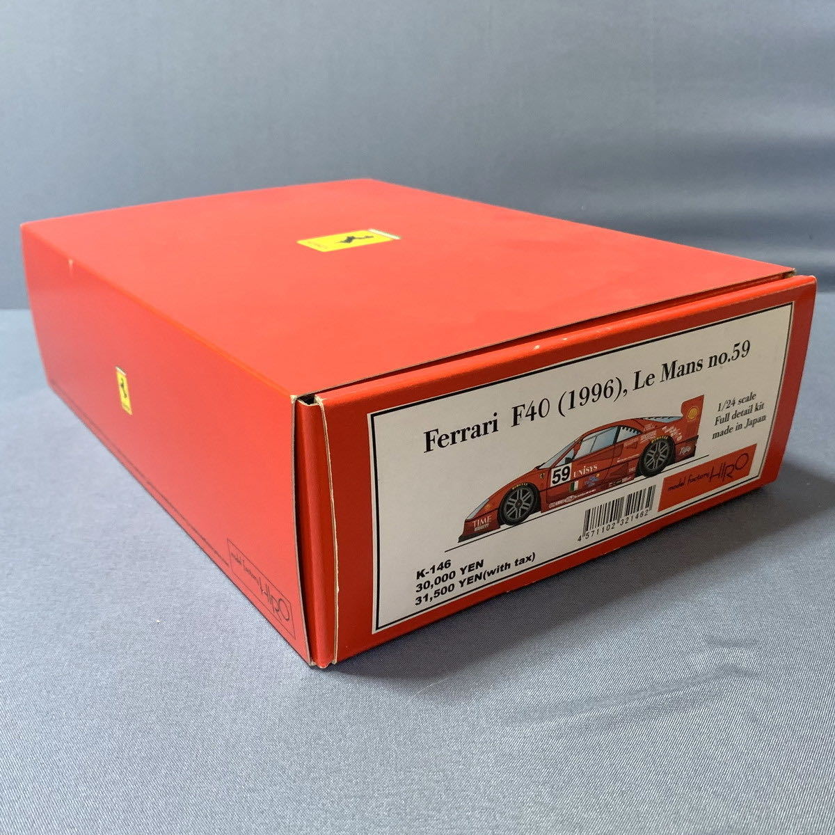 目立った傷や汚れなし】モデルファクトリーヒロ 1/24 フェラーリ F40
