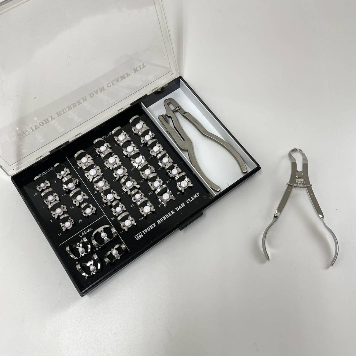 ラバーダムパンチ クランプ鉗子 ヤングフレーム クランプ www ...