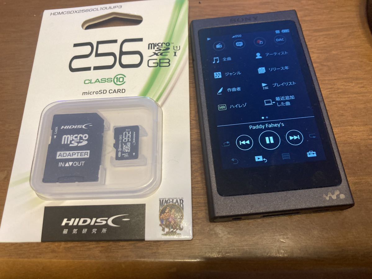 【目立った傷や汚れなし】SONY ウォークマン NWA45 SDカード256GB付属 ハイレゾ Bluetooth ソニー WALKMAN の落札情報詳細 ヤフオク落札価格検索 オークフリー