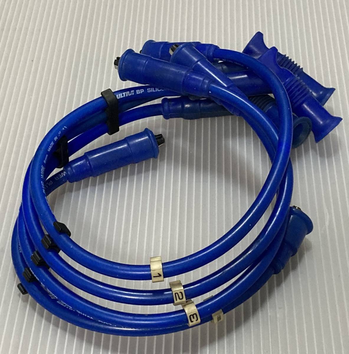 4AG 20V車両の永井電子ウルトラシリコンプラグコードです。AE101 AE111