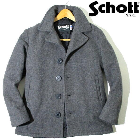 目立った傷や汚れなし】希少□ USA製 即決 ショット ピーコート