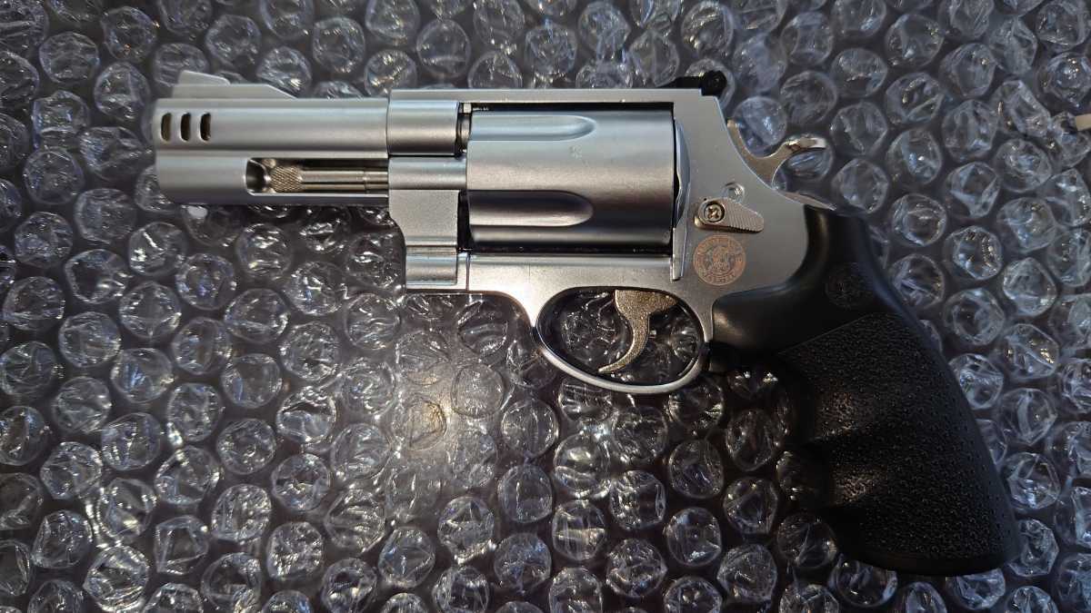 1:2サイズ ミニチュアモデルガン S＆W M500 銃身×2 ミリタリー