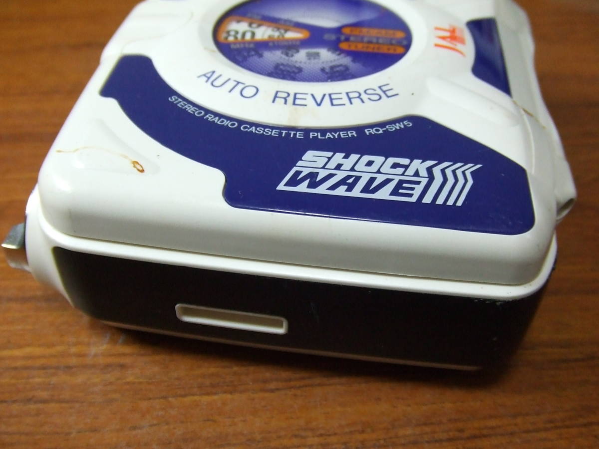 傷や汚れあり】b129 パナソニック/Panasonic SHOCK WAVE RQ-SW5