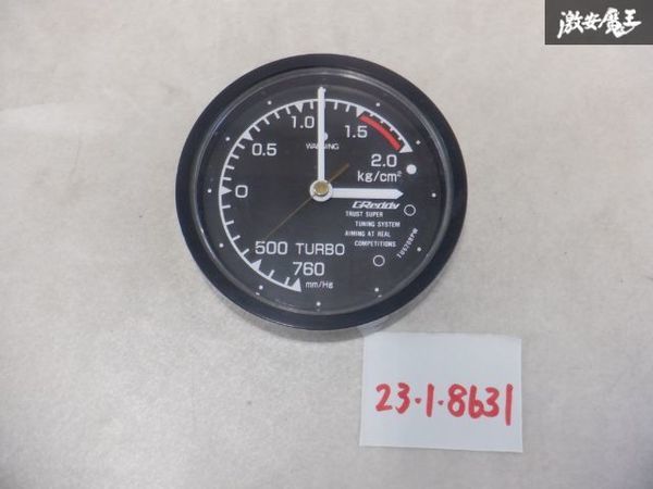 希少GReddy ブーストメーター型置時計非売品グレッディTRUST