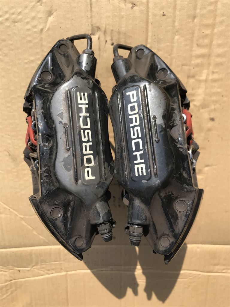 【傷や汚れあり】ポルシェ PORSCHE 純正 ブレンボ フロントキャリパー 左右セット 968 944 911 964の落札情報詳細
