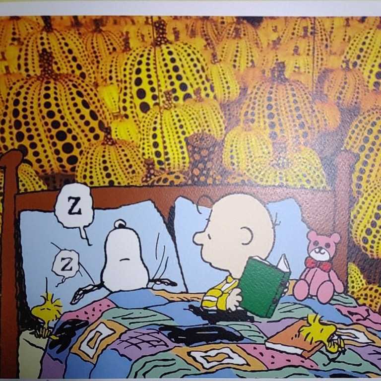 DEATH NYC/限定アートポスター/スヌーピー /SNOOPY/かぼちゃ 額