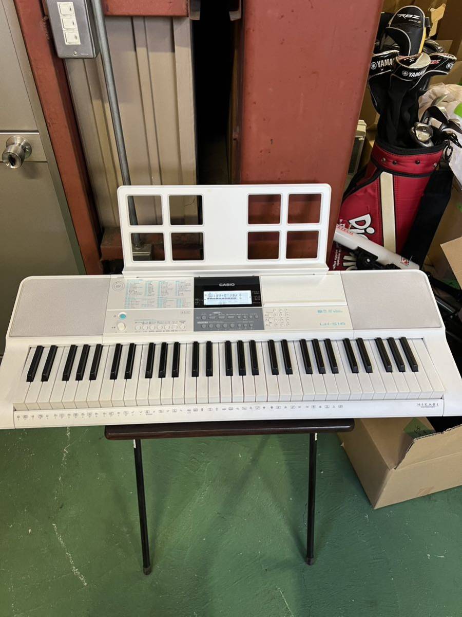 CASIO】【美品】カシオ『光ナビキーボード』LK-516 2019年製 1