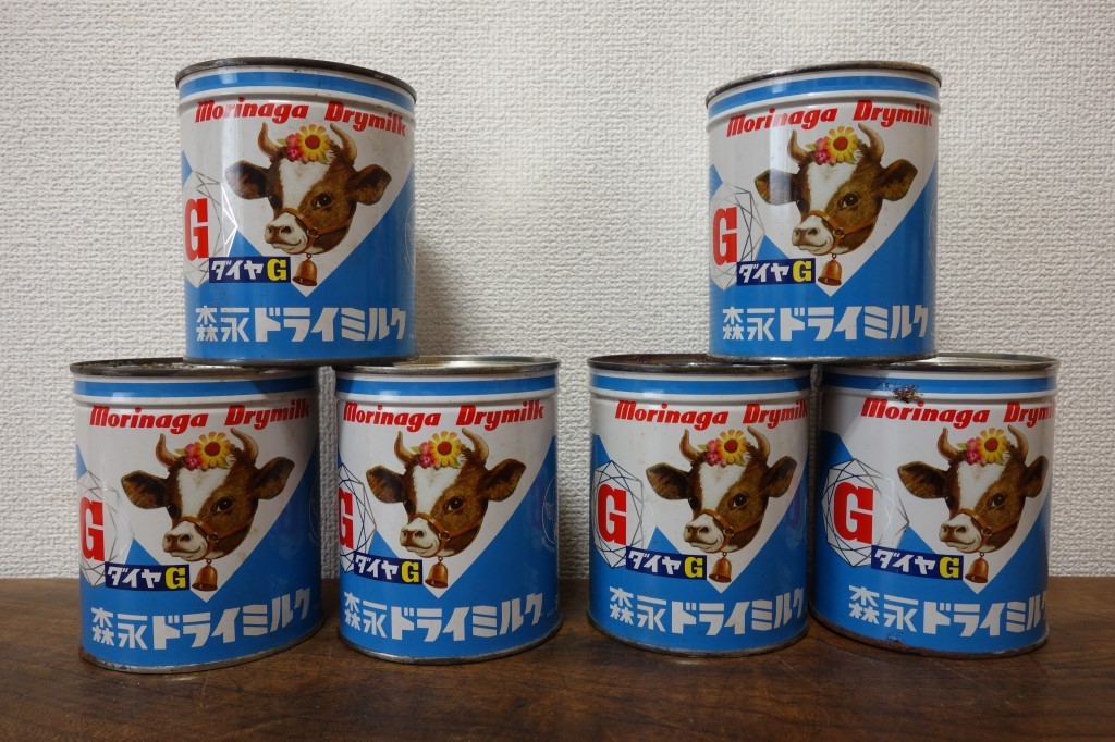 やや傷や汚れあり】昭和レトロ ダイヤG morinaga 森永ドライミルク