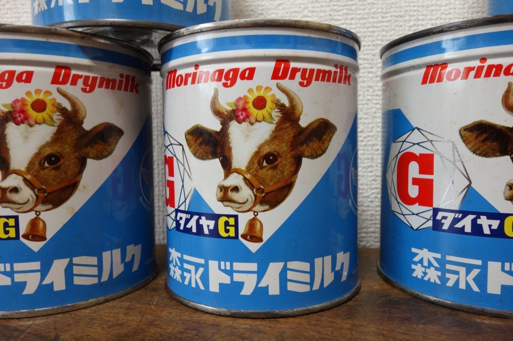 やや傷や汚れあり】昭和レトロ ダイヤG morinaga 森永ドライミルク