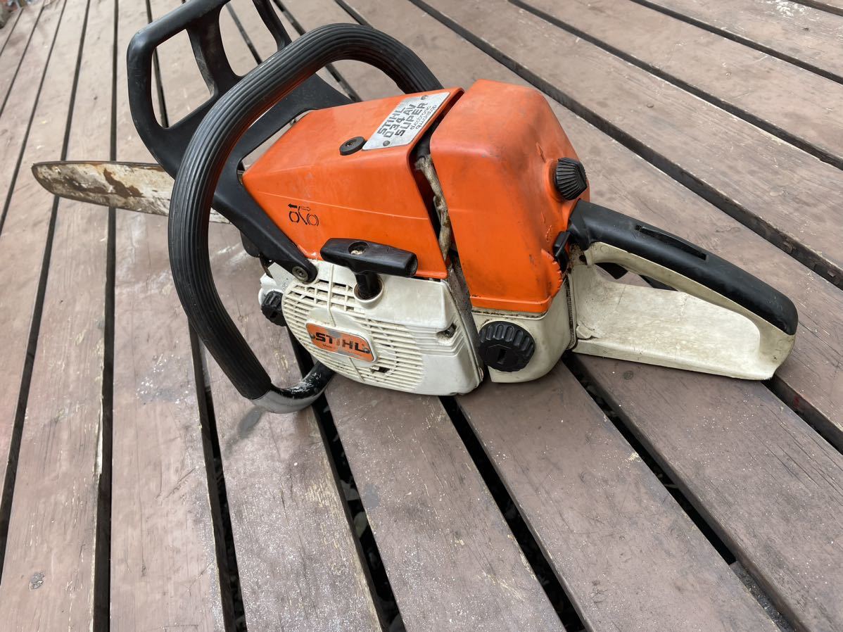 STIHL 034 ジャンク品 AV SUPER ジャンク扱い