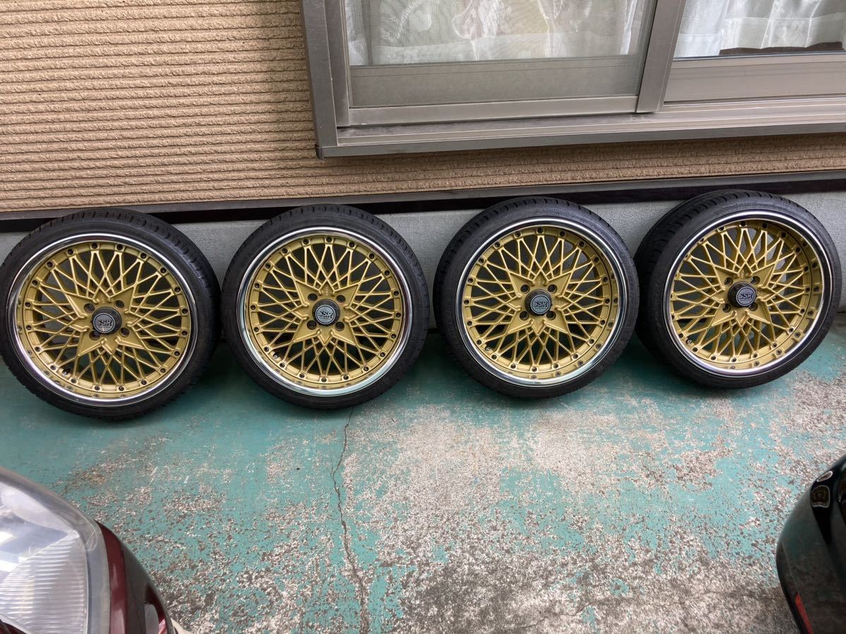SSRフォーミュラメッシュ 16inch 165/40r16（やや傷や汚れあり】SSR 