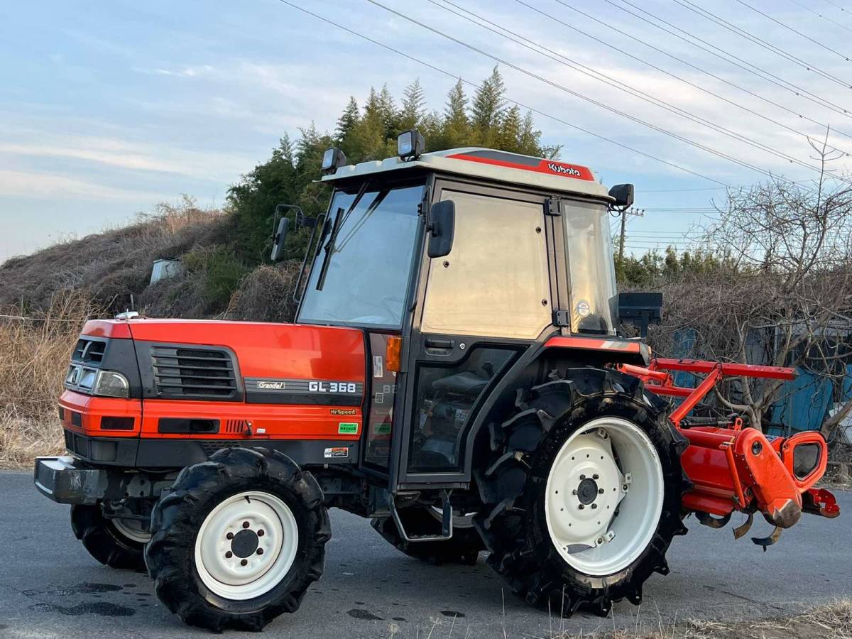 SOLD OUT】クボタ トラクター GL240 24馬力 パワステ 4WD 自動水平