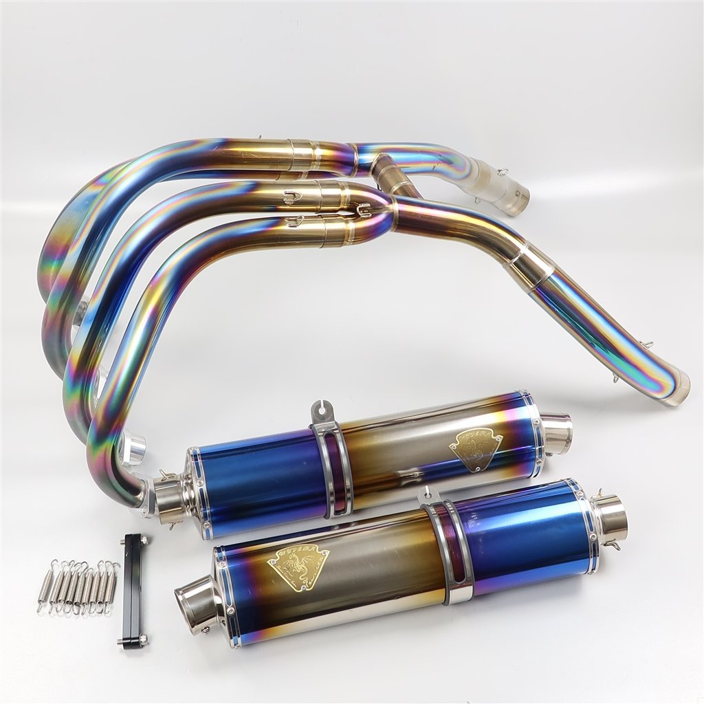 CB1300SF アールズギア ワイバン チタン2本出しマフラー フルエキ 希少