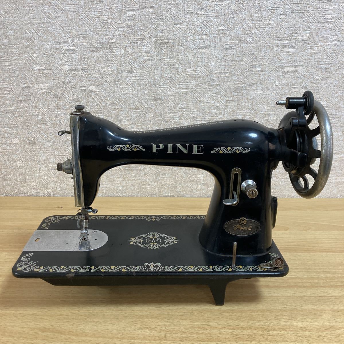 傷や汚れあり】PINE パイン SEWING MACHINE HA-1 P375661 レトロミシン