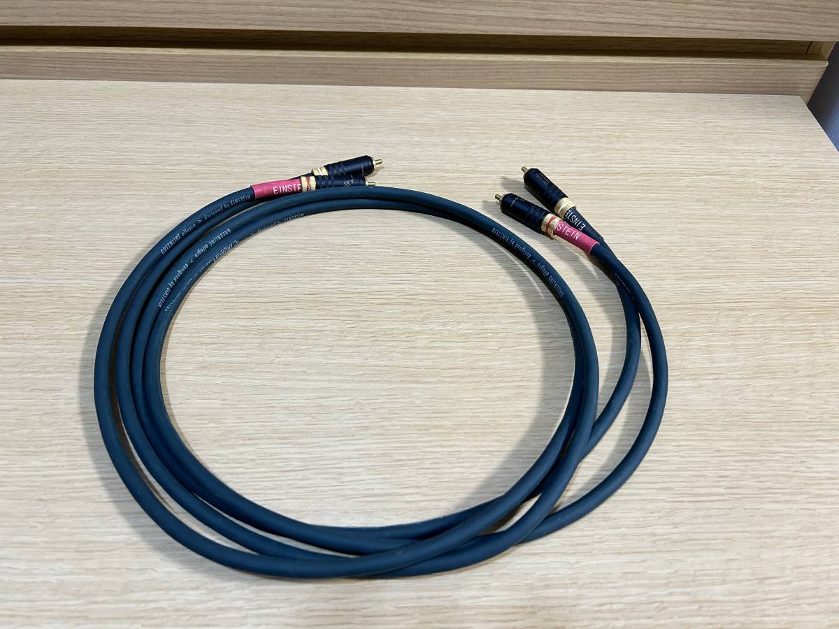 2本組 約2.8m】EINSTEIN スピーカーケーブル GREENLINE Vivace