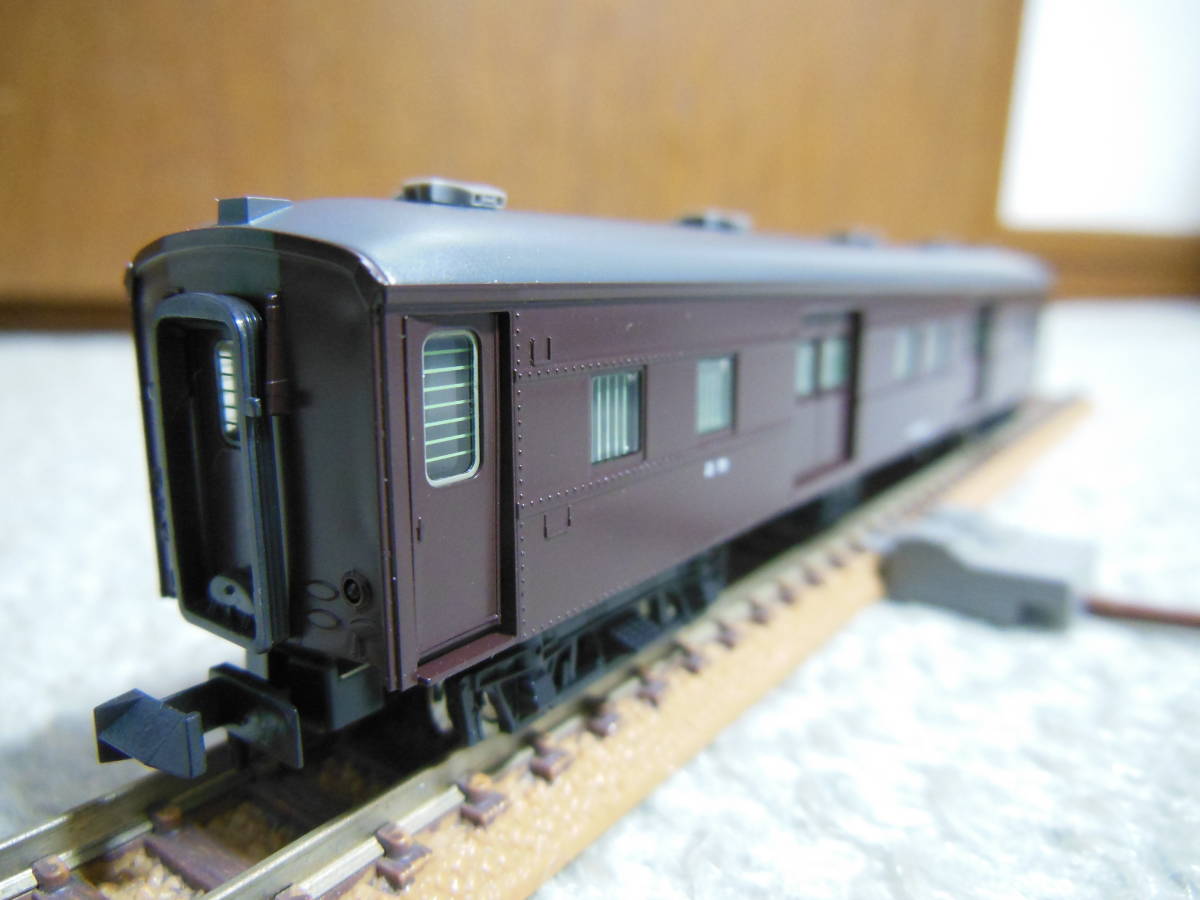 麻s坊 キングスホビー マニ36 (スハ32 松任工場改造車) ぶどう色2号 Nゲージ