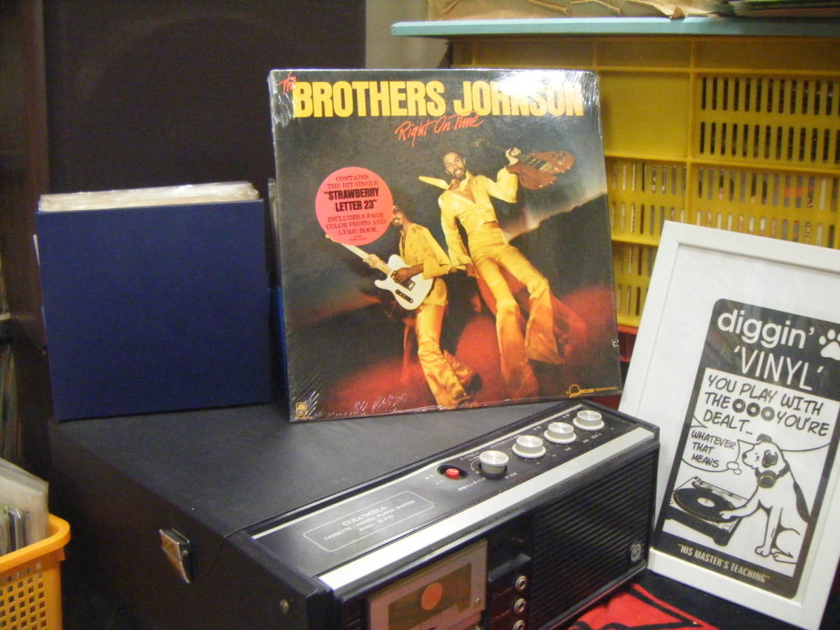 【目立った傷や汚れなし】F48 BROTHERS JOHNSON / RIGHT ON TIME の落札情報詳細 ヤフオク落札価格情報