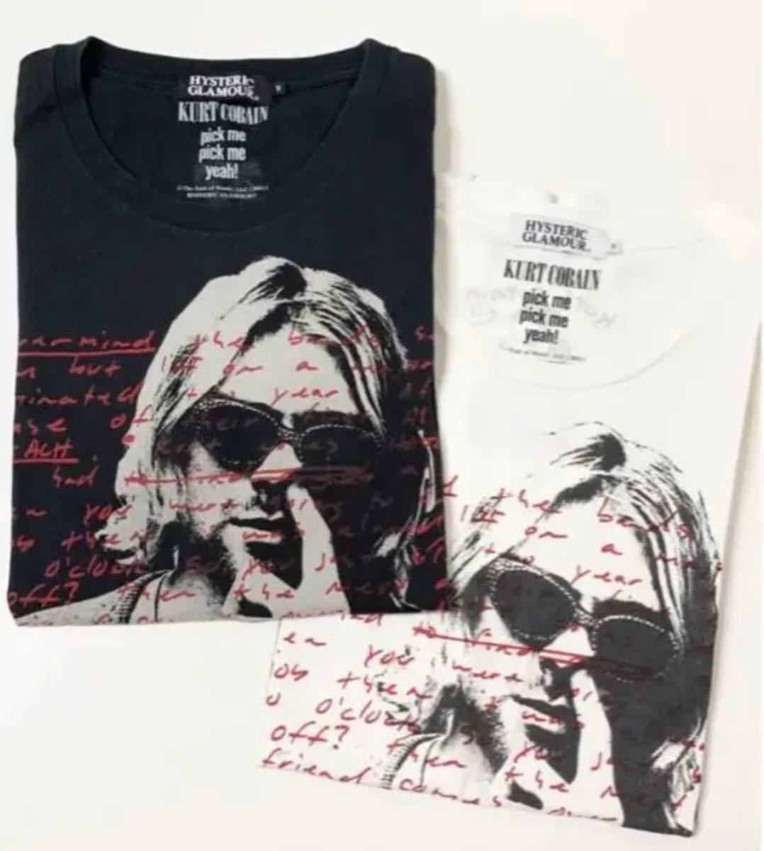 HYSTERIC GLAMOUR Cobain TシャツS キムタク同型 HYSTERIC GLAMOUR KurtCobain TシャツS キムタク同型 - メルカリ