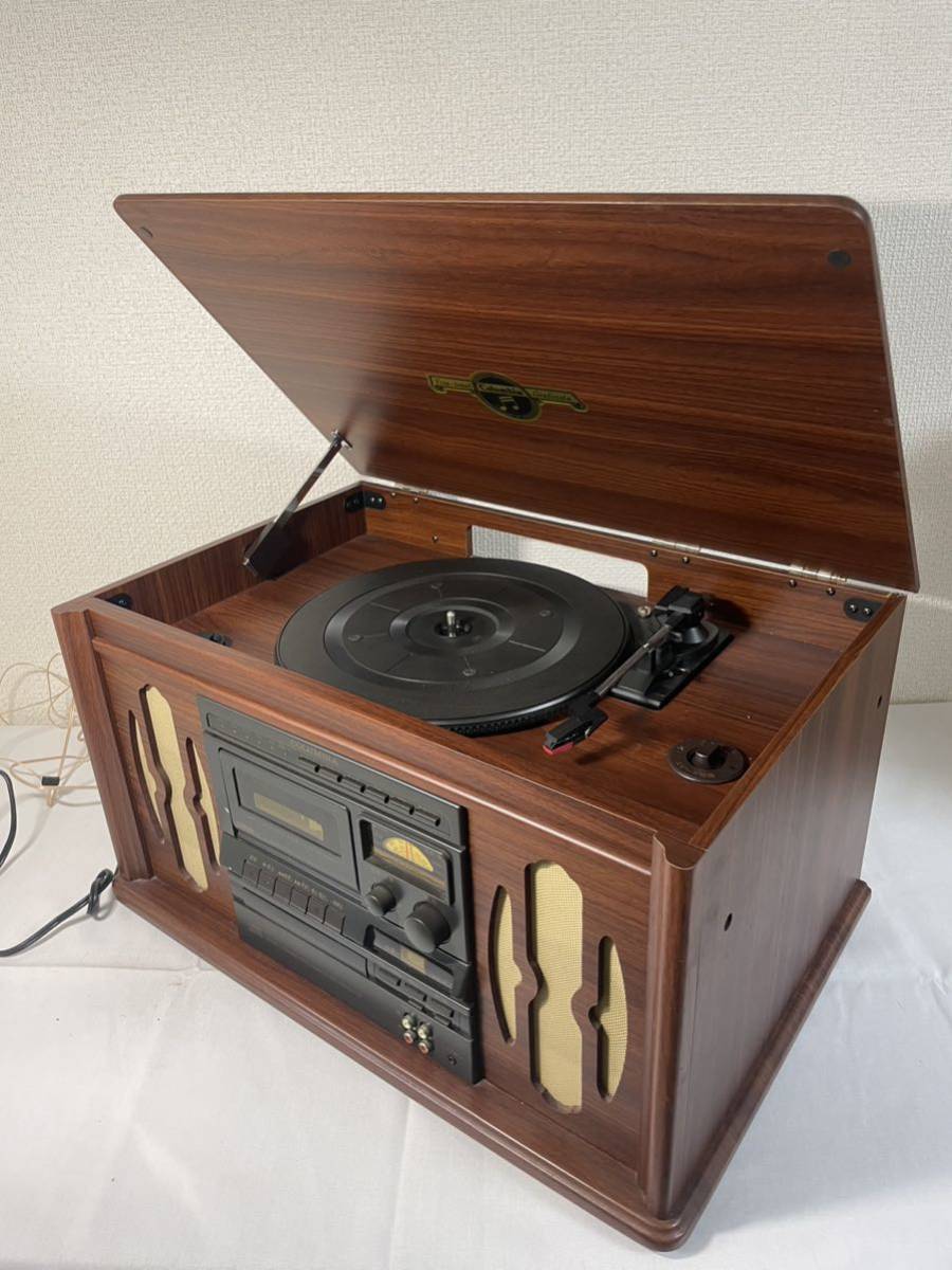 レトロな多機能COLUMBIA GP-70プレーヤー