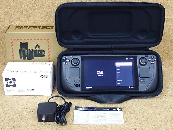 目立った傷や汚れなし】【中古 美品】Steam Deck 64GB eMMC スチーム