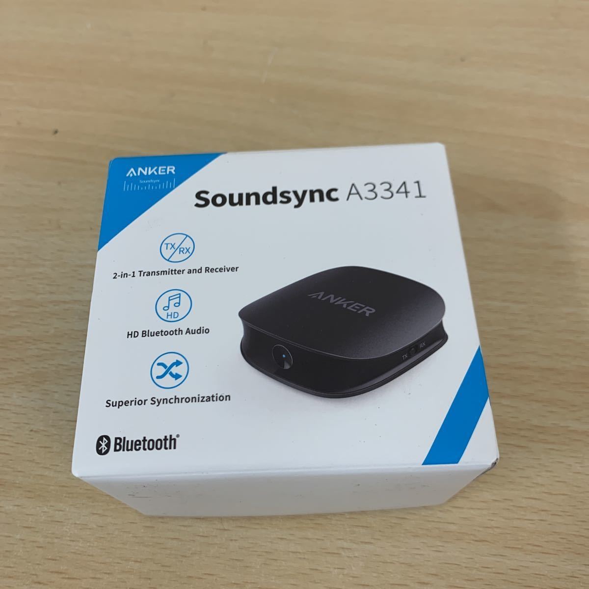 【目立った傷や汚れなし】美品 Anker Soundsync A3341 トランスミッター レシーバー Bluetoothの落札情報詳細