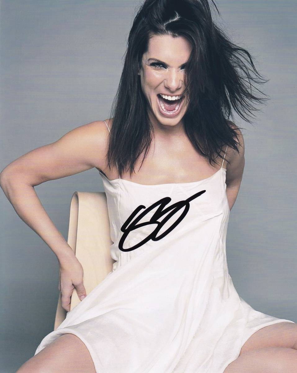 サンドラ ブロック直筆サイン入り写真集 サンドラ ブロック直筆サイン入り写真集