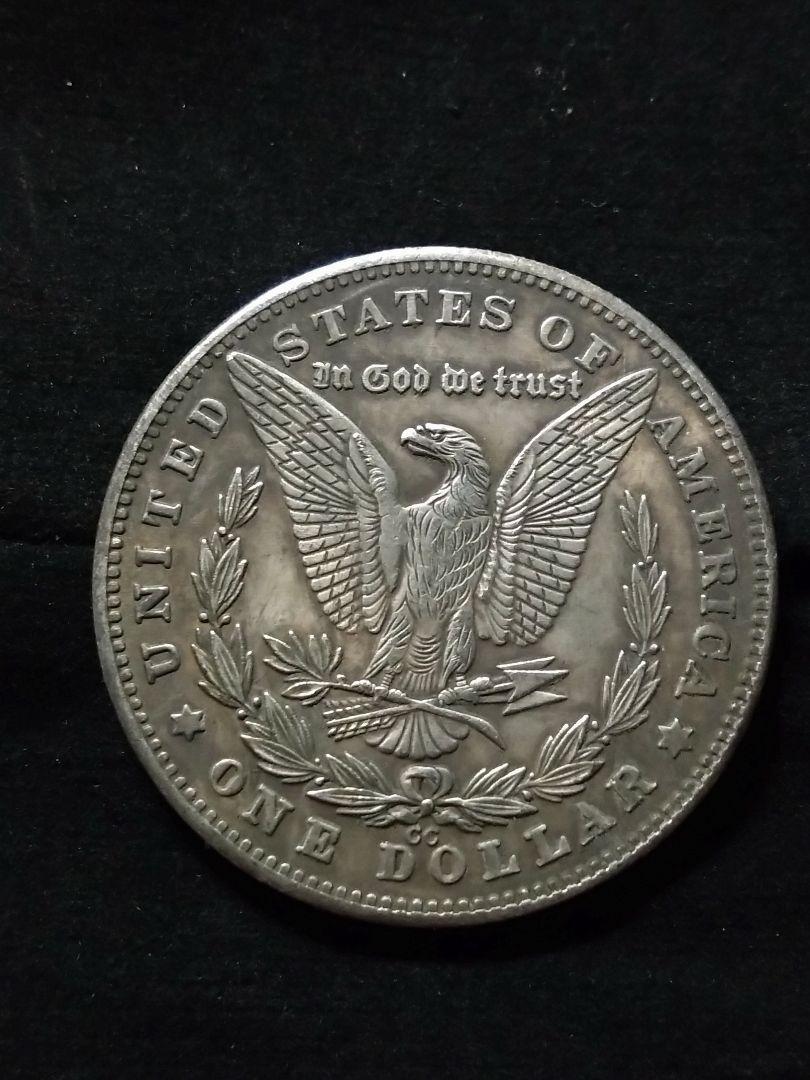 未使用】古銭 外国硬貨 アメリカ合衆国 ルンペン記念幣 モルガン D2-1