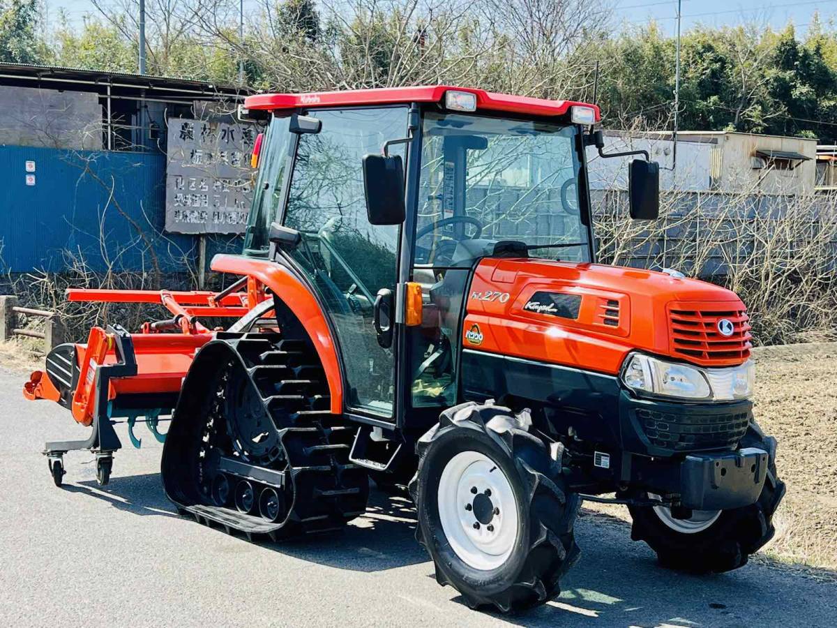 岩手県北上発 クボタ KL270 KINGWEL 4WD パワクロ PTO クボタRL9K