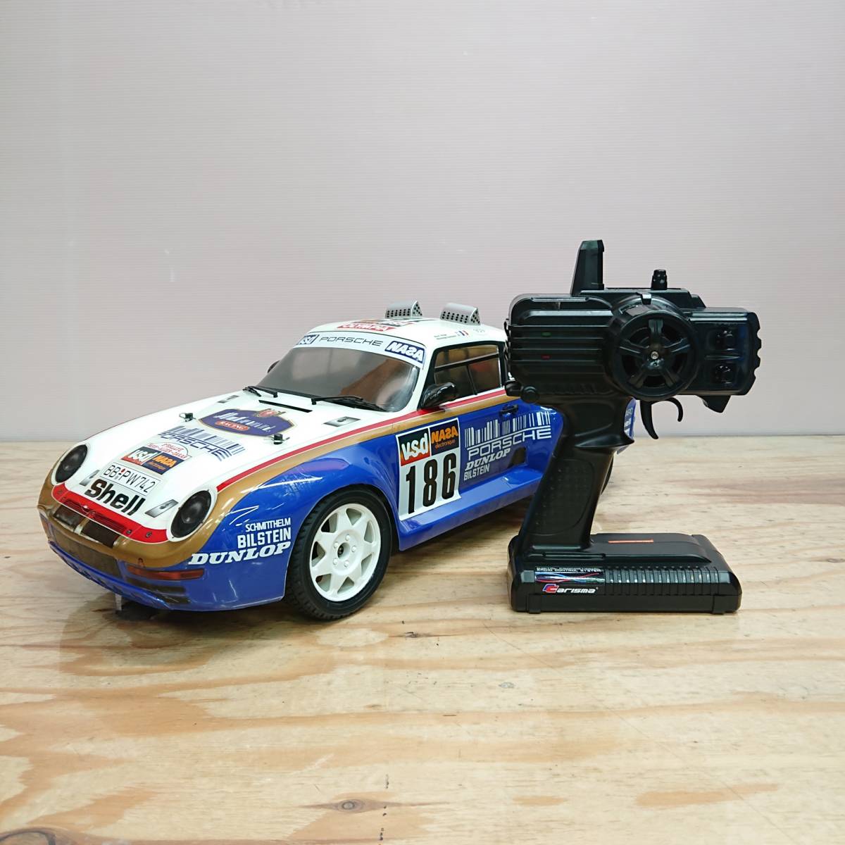 ポルシェ959 電動RCカー 1/8 4WD M48S