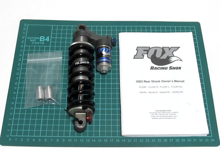 FOX VANILLA 125R フォックス バニラ サスペンション