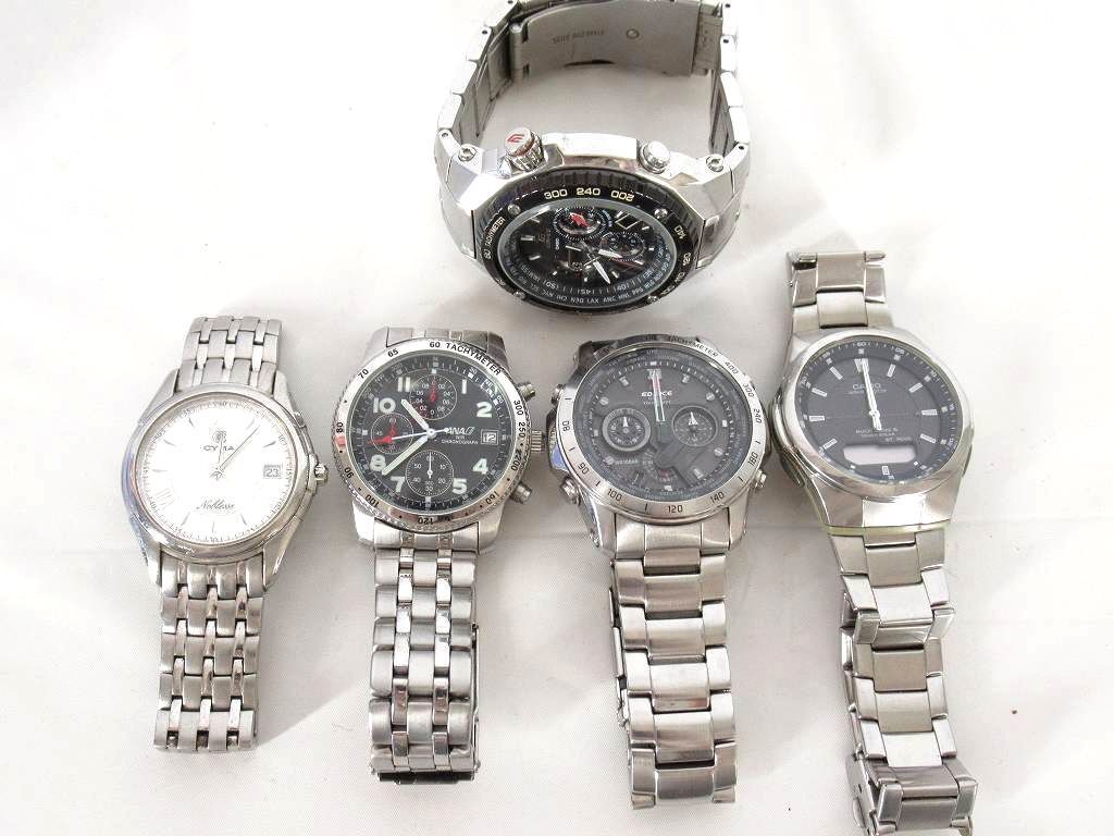 【全体的に状態が悪い】1円 ジャンク品 カシオ エディフィス クロノ 等 腕時計 大量セット BV360の落札情報詳細 ヤフオク落札価格検索 オークフリー