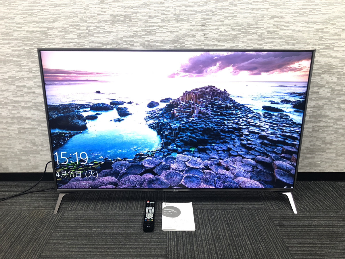 LG社 55型 テレビ 55UJ6100-JB 【公式通販】