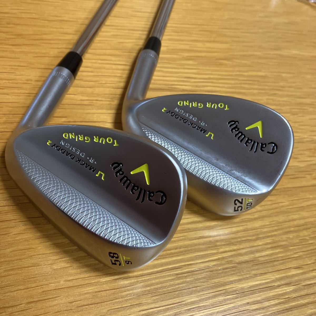キャロウェイ マックダディ2 ウエッジ52°,58°2本セット キャロウェイ