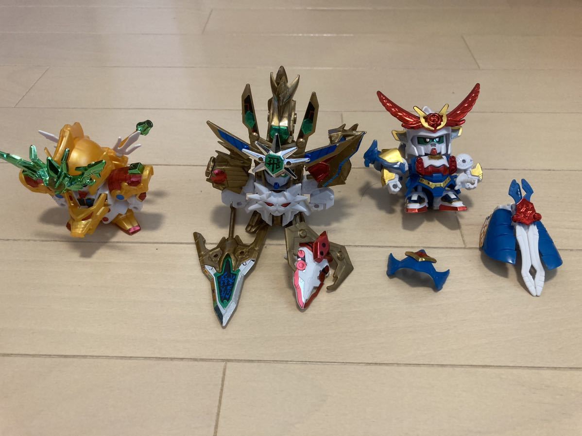SDガンダム BB戦士 限定版 白鋼四大将軍の陣ジャンク 元祖 SD SDX 戦国