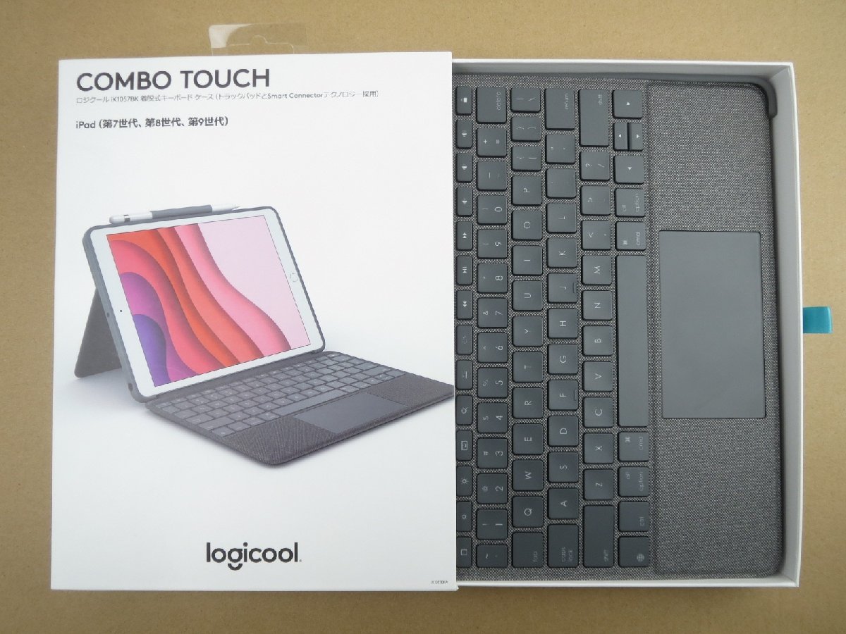 iPad ロジクール iK1057BK 着脱式キーボードケース logicool COMBO