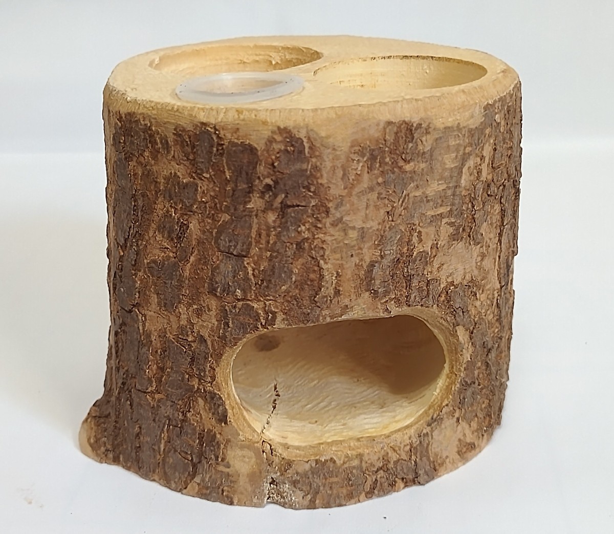 昆虫 クワガタ カブトムシ 天然木隠れ家 のぼり木 エサ皿 (87