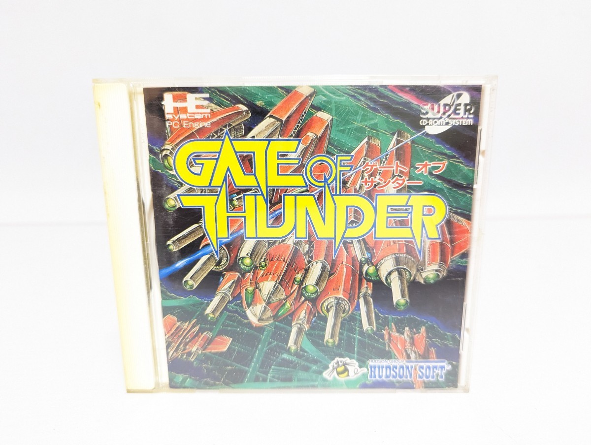 希少 動作良好PCエンジン ゲート オブ サンダー｜テレビゲーム