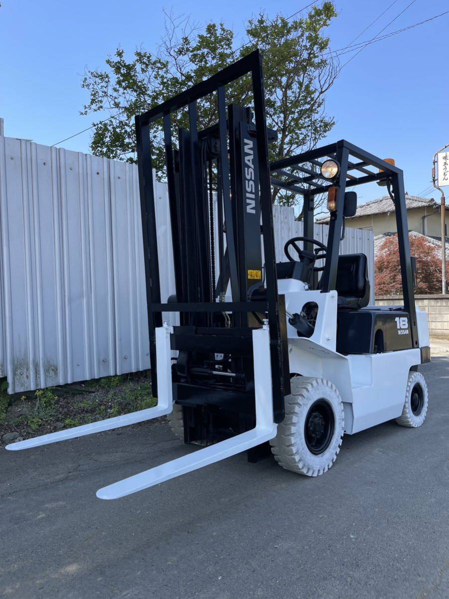 ニッサン NISSAN フォークリフト 1.5t 型式NJ01 ガソリン車 マニュアル