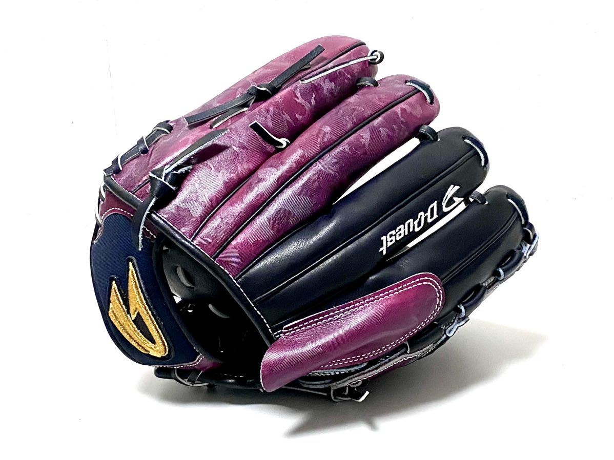 限定商品 D-Quest オリジナルオーダーグラブ 内野手用 西陣黒カラー