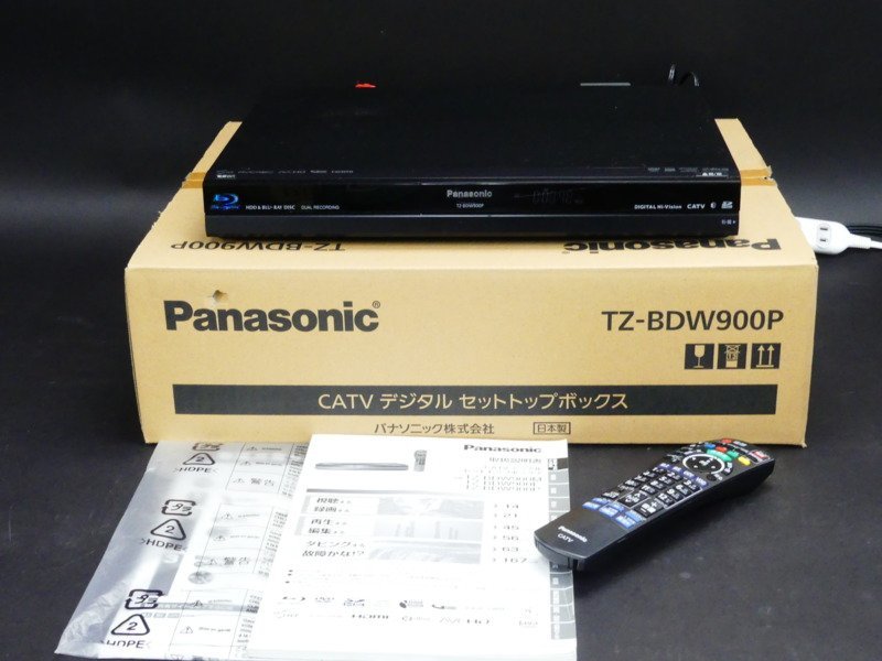 Panasonic CATVデジタルSTB TZ-BDW900P Panasonic パナソニック TZ