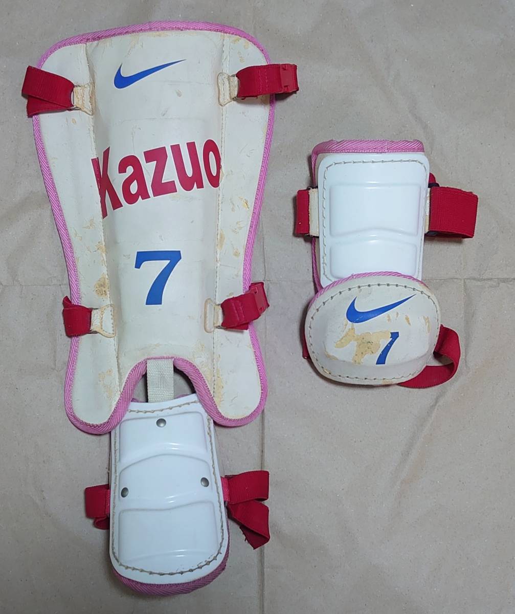 エルボー、フットガード 実使用 ナイキ エルボーガード フットガード