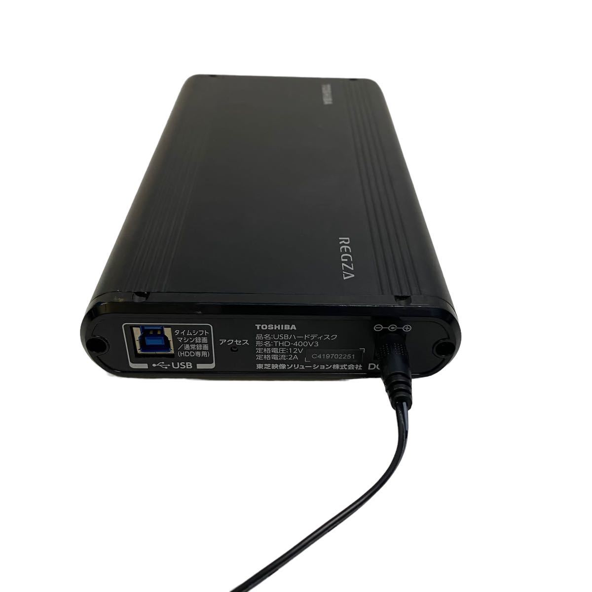 未開封　エレコム　SGD-MY040UBK 4.0TB レグザ純正USBハードディスク THD-500D2 TOSHIBA THD-500D2