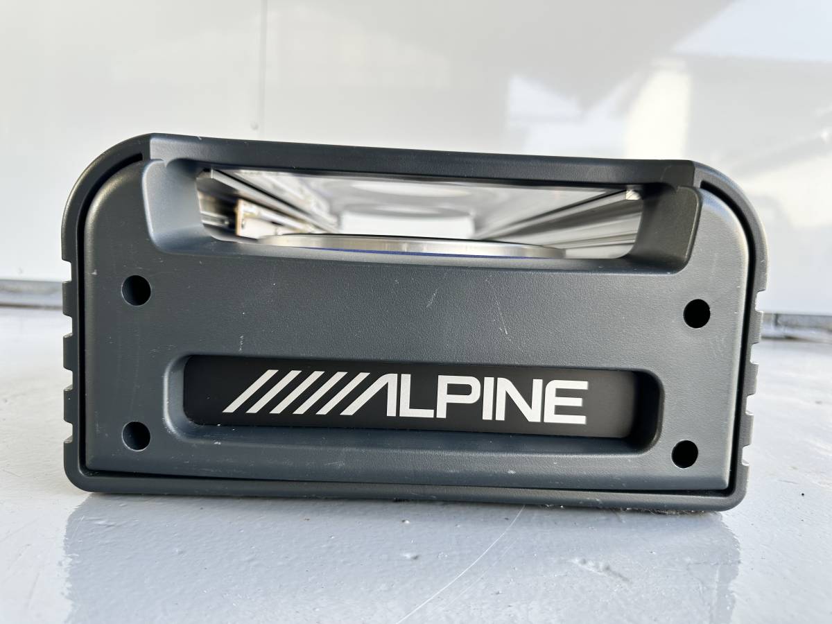 未使用】アルパイン ALPINE サブウーファー 当時物 SWE-1890 中古 3連
