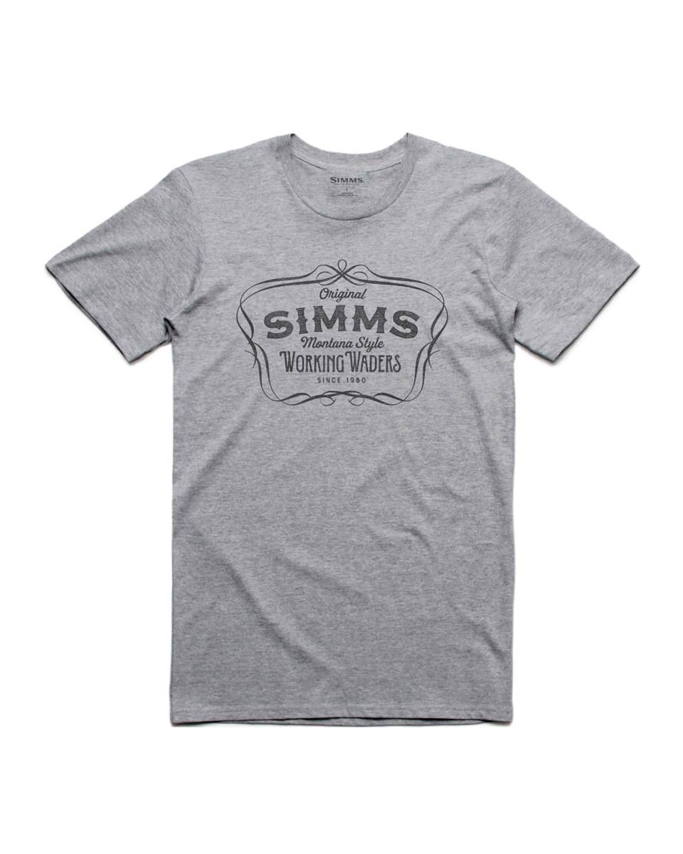 【未使用】SIMMS M's Montana Style TShirt Grey Heather USS シムス Tシャツの落札情報詳細
