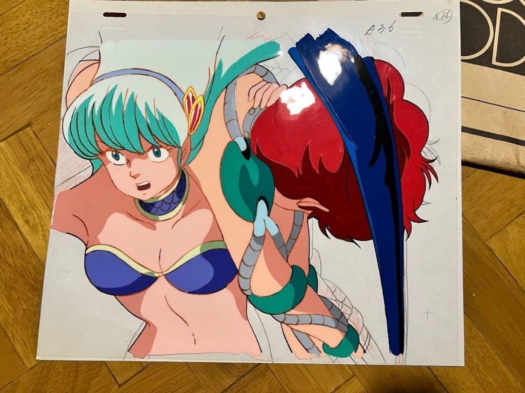 【希少】 ザ・超女 セル画 スーパーギャル うる星やつら らんま 高橋留美子 希少】 ザ・超女 セル画 スーパーギャル うる星やつら らんま