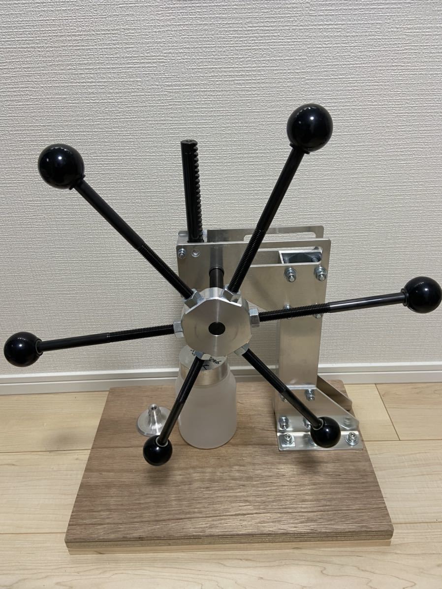 Ashtaka氏作製のプレス機　type20s Ashtakaプレス Type20S 未使用（オプション付き）菌糸プレス