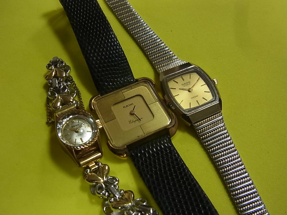 ラドー　腕時計　ビンテージ　手巻き　銀　スクエア　ビンテージ　22ｍｍ RADO ラドー ビンテージ スクエア ユニセックス 腕時計