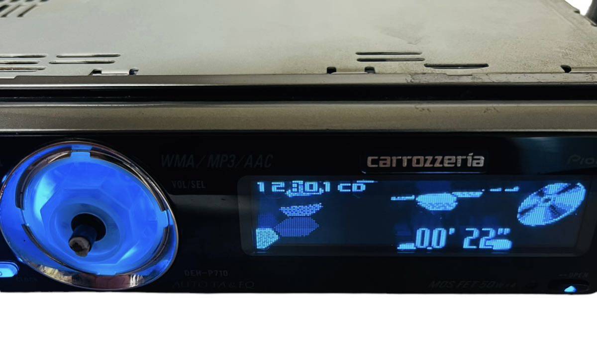 carrozzeria カロッツェリア DEH-P710 1DIN オーディオ CD/MP3/ラジオ
