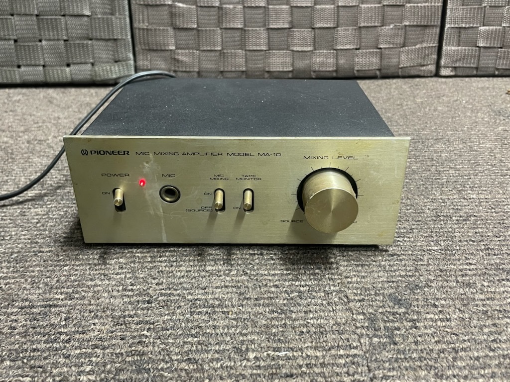 Pioneer MA-90 マイクミキシングアンプ ミキサー カラオケ